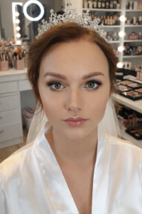 Makijaż ślubny wykonany w Bielsku-Białej – naturalne wykończenie, trwały efekt przez cały dzień
